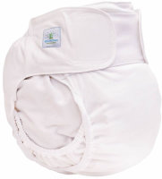 Blümchen 2in1 Inkontinenzhose für Erwachsene Weiß