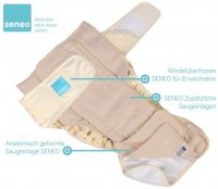 SENEO Nappy Cover for Adults White
