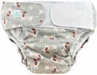 Blümchen waschbare Schutzhose Jugendliche Gr. XS (38-60 cm)