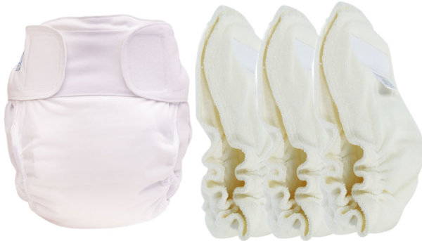 Blümchen Junior & Adult 2in1 incontinence pant white