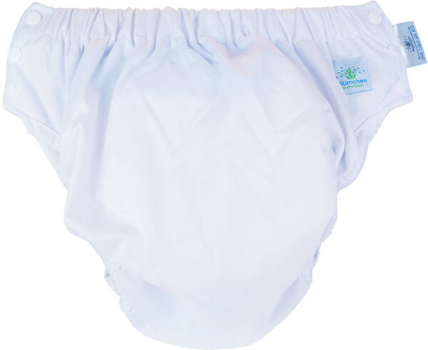 Blümchen Wasserdichter Slip SNAP für Erwachsene Gr. S (75-115 cm)