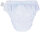 Blümchen Wasserdichter Slip SNAP für Erwachsene Gr. S (75-115 cm)