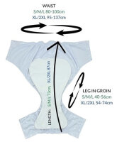 Pupus Schutzhose mit Einlage Gr. XL+2XL (95-137 cm)